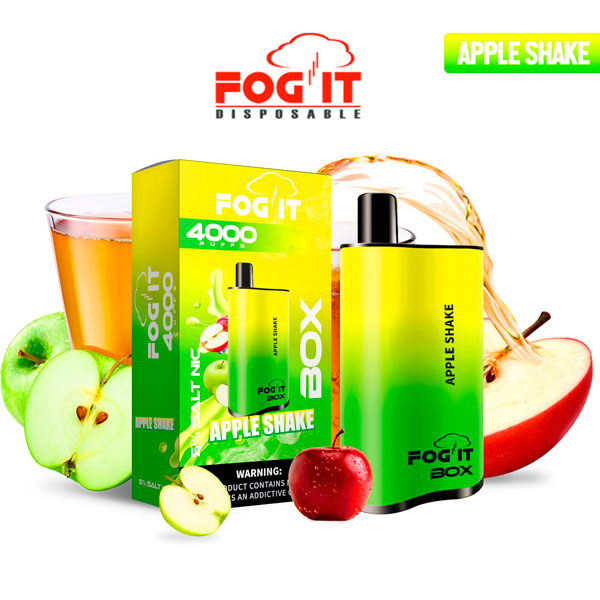 Fog it Box Apple Shake / 4000+ Puffs