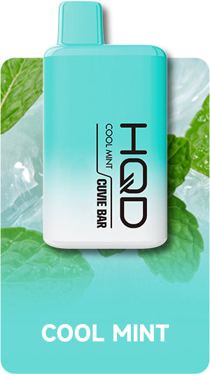 HQD Cuvie Bar Cool Mint / 7000+ Puffs